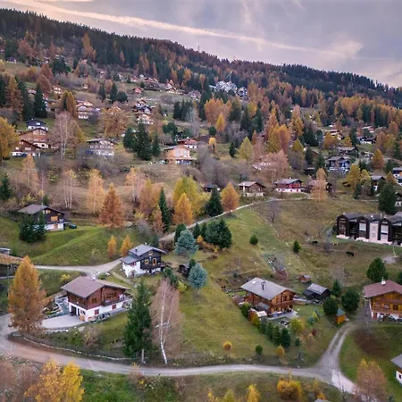 Les Aragnes Family La Tzoumaz Chalet Riddes