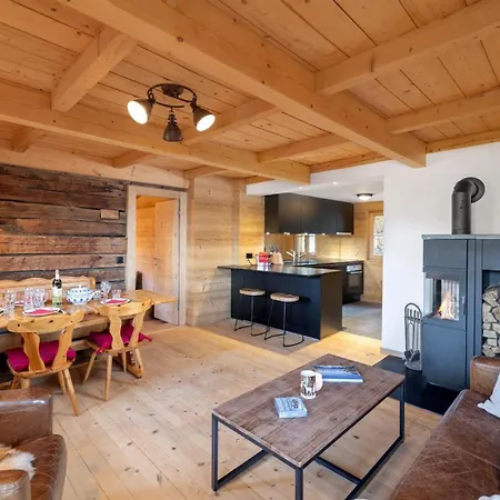 Les Aragnes Family La Tzoumaz Chalet Riddes